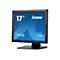Ein schwarzer Touchscreen-Monitor mit der Aufschrift 17" iiYama ProLite T1731SR.