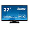 iiyama ProLite T2754MSC-B1AG - LED-Monitor - 68.6 cm (27') - Touchscreen - 1920 x 1080 Full HD (1080p) @ 60 Hz - IPS