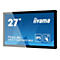 Iiyama ProLite 27-Zoll Touchscreen Monitor mit IPS-Panel vor weißem Hintergrund.