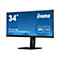 iiyama ProLite XUB3493WQSU-B5 - LED-Monitor - 86.7 cm (34') - 3440 x 1440 UWQHD @ 75 Hz - ADS-IPS - 400 cd/m²