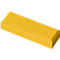 Imanes rectangulares MAUL, 53 x 18 x 10 mm, 20 piezas, amarillo