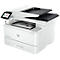 Imprimante multifonction HP LaserJet Pro MFP 4102fdn, N&amp;B, impression/copie/numérisation/télécopie, USB/LAN, recto-verso, jusqu'à DIN A4, L 420 × P 390 × H 323 mm