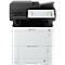Imprimante multifonction Kyocera ECOSYS MA4000cifx Plus, garantie étendue, impression/copie/fax/numérisation, L 480 × P 578 × H 572 mm, blanc/noir