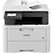 Imprimante multifonction laser couleur Brother DCP-L3560CDW, 3 en 1, USB/LAN/WLAN, impression recto-verso automatique/mobile, jusqu'à A4, toner inclus