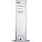 White signpost with directions: B4, room numbers, elevators, station room, WC symbol. Red logo at the bottom.