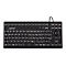 InduKey InduProof 3 TKG-086-MB-IP68-BLACK - Tastatur - mit Zeigestock, Maustaste - USB - Deutsch - Schwarz