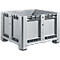 Industriebox, mit 4 Füssen, geschlossen, 610 Liter