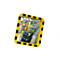Industriële spiegel EUCRYL, 3,5 kg, 400 x 600 mm