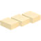 INFO post-its, gerecycled papier, 125 mm x 75 mm, 12 stuks, geel