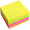 inFO Power Notes cube de notes adhésives, 75 x 75 mm, 320 feuilles, blanc, 3 couleurs