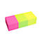 inFO Power Notes Haftnotizen, 50 x 40 mm, 80 Blatt pro Block, 12 Blöcke, 3 Farben