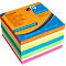 inFO Power Notes Haftnotizwürfel, 75 x 75 mm, 450 Blatt, blanko, 6 Farben