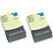 Two stacks of sticky notes with yellow grid paper and gray covers. Inscription: 'ORGANISE YOUR WORK!'