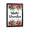 Infolijst DURAFRAME® WALLPAPER, A4, staand en liggend formaat, incl. reserveset, zwart