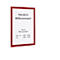 Informatiekader Duraframe - A4 formaat - rood - 10 stuks