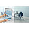 Informatiekader Duraframe - A4 formaat - zilverkleurig - 10 stuks