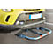 Inklapbare parkeerbeugel Mottez - B 1020 x H 460 mm - cilinderslot - stalen buis