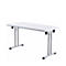 Inklapbare tafel, 1380 x 690 mm, wit