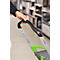 Inklapbare trolley CLAX®- met vouwkrat - 46 L - grijs/groen