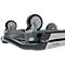 Inklapbare trolley CLAX®- met vouwkrat - 46 L - grijs