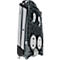 Inklapbare trolley CLAX®- met vouwkrat - 46 L - grijs