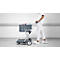 Inklapbare trolley CLAX®- met vouwkrat - 46 L - grijs