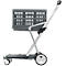 Inklapbare trolley CLAX®- met vouwkrat - 46 L - grijs