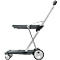 Inklapbare trolley CLAX®- met vouwkrat - 46 L - grijs