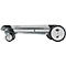 Inklapbare trolley CLAX®- met vouwkrat - 46 L - grijs