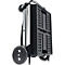 Inklapbare trolley CLAX®- met vouwkrat - 46 L - grijs/zwart