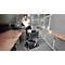 Inklapbare trolley CLAX®- met vouwkrat - 46 L - grijs/zwart