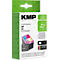 KMP inktcartridge, vervangt HP 62, in groene verpakking met bladerenpatroon.