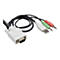 InLine Cable KVM Switch - KVM-/Audio-/USB-Switch - 2 x KVM/Audio/USB - 1 lokaler Benutzer - Desktop