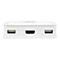 InLine Cable KVM Switch - KVM-/Audio-/USB-Switch - 2 x KVM/Audio/USB - 1 lokaler Benutzer - Desktop