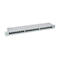 InLine - Patch Panel - CAT 6 - RJ-45 X 24 - Hellgrau, RAL 7035 - 1U