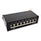 InLine - Patch Panel - geeignet für Wandmontage - CAT 6a - STP - RJ-45 X 8