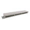 InLine - Patch Panel - Rack montierbar - CAT 6a - RJ-45 X 24 - Hellgrau, RAL 7035