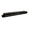 InLine - Patch Panel - Rack montierbar - CAT 6a - RJ-45 X 24 - Schwarz, RAL 9005