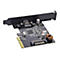 InLine - USB-Adapter - PCIe 3.1 x4 Low-Profile - USB-C 3.2 Gen 2x2 x 1
