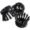 Insert brosse pour tapis annulaire en caoutchouc, noir