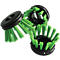 Insert brosse pour tapis annulaire en caoutchouc, vert
