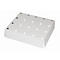 Insert en tôle perforée Norme pour les armoires de sécurité asecos des séries S-30 et UB90, en tôle d'acier, gris clair, L 420 x P 439 x H 60 mm, jusqu'à 75 kg