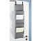 Insteekbord hangend model, PP, A4 staand, 6 vakken