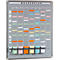 Insteekbord T-Card systeem incl. accessoires, 605 x 652 mm