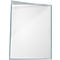 Insteekhoes, magnetisch, PET-folie, A3 horizontaal/verticaal, grijs, 5 stuks