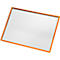 Insteekhoes, magnetisch, PET-folie, A3 horizontaal/verticaal, oranje, 5 stuks