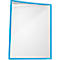 Insteekhoes, magnetisch, PET-folie, A4 horizontaal/verticaal, blauw, 5 stuks