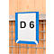 Insteekhoezen, gekleurd, A4 staand, blauw, 10 stuks