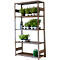 Insteekstelling bloemen of allround ORDO Flex - stalen - modulaire - B 1060 x D 435 x H 2000 mm - draagvermogen 1200 kg - poedercoating roestbruin