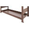 Insteekstelling bloemen of allround ORDO Flex - stalen - modulaire - B 1060 x D 435 x H 2000 mm - draagvermogen 1200 kg - poedercoating roestbruin